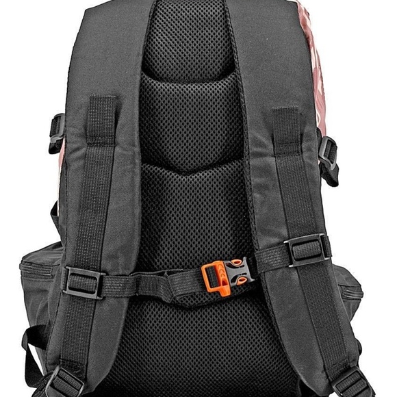 Mossy Oak Pink Camo Bottomland Backpack Travel Bag - Picture 3 of 3